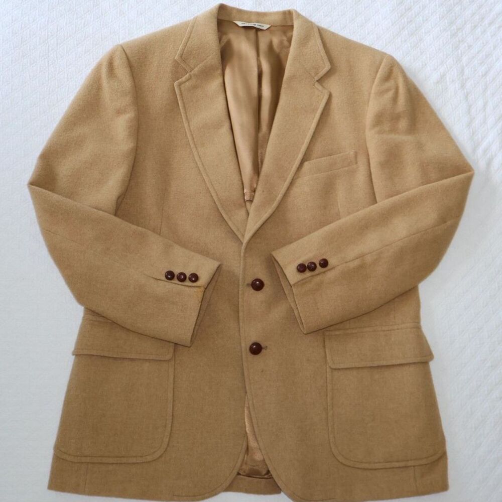 Leopold Price & Rolle 100% Camel Hair Sportcoat 40R